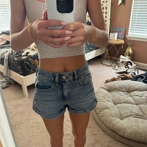 PacSun Light Blue Denim Shorts